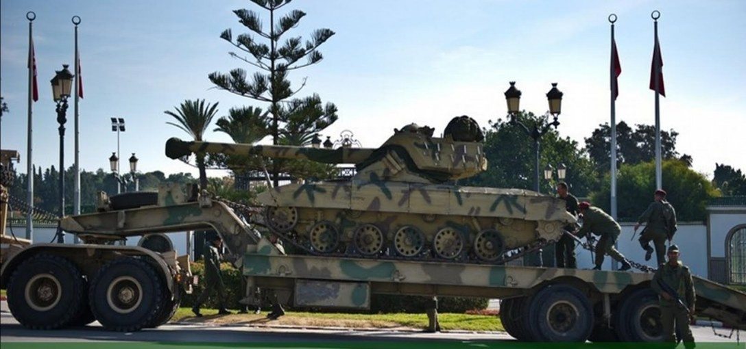 Tunisian military vehicle