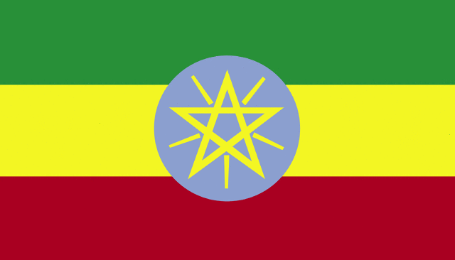 Flag of Ethiopia - 10 Most Dangerous Countries in Africa