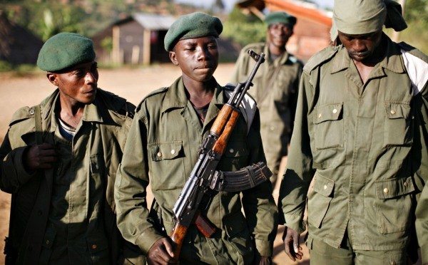 African child soldier