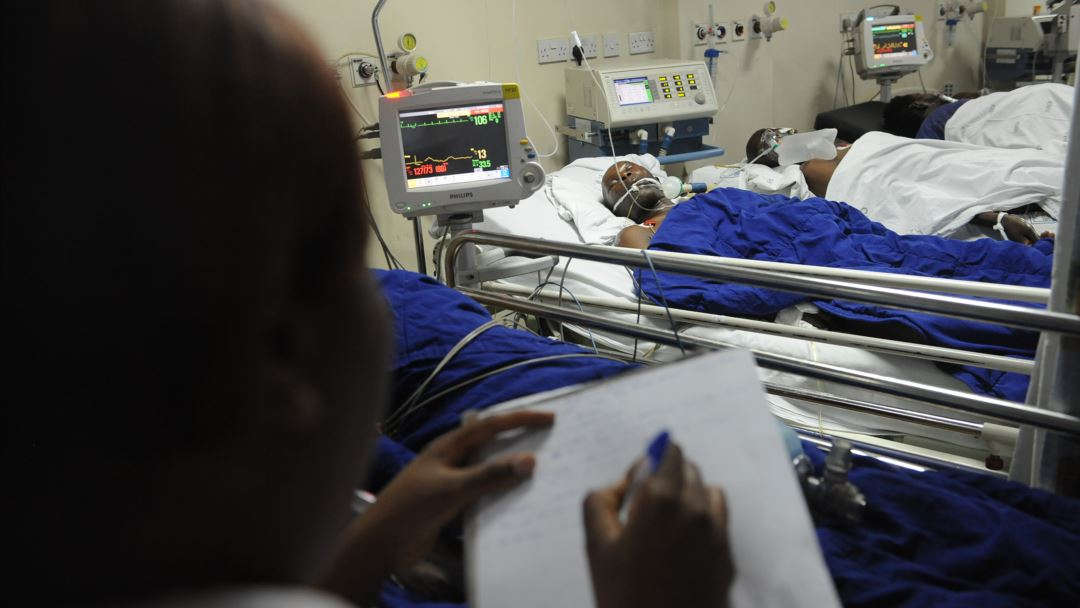 Image result for icu patient kenya