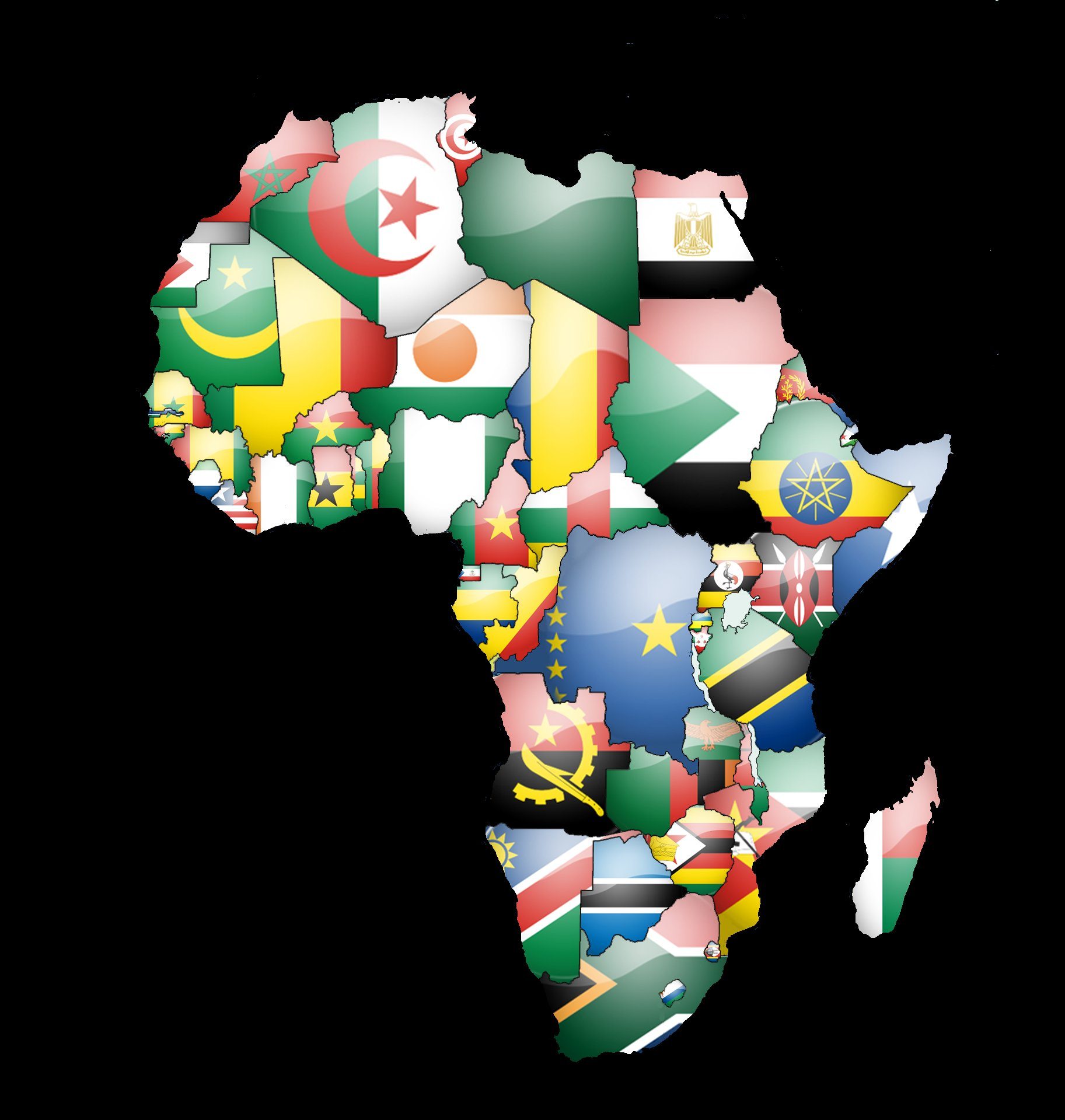 Which is the Largest Country in Africa by Land Size, Area and Population?