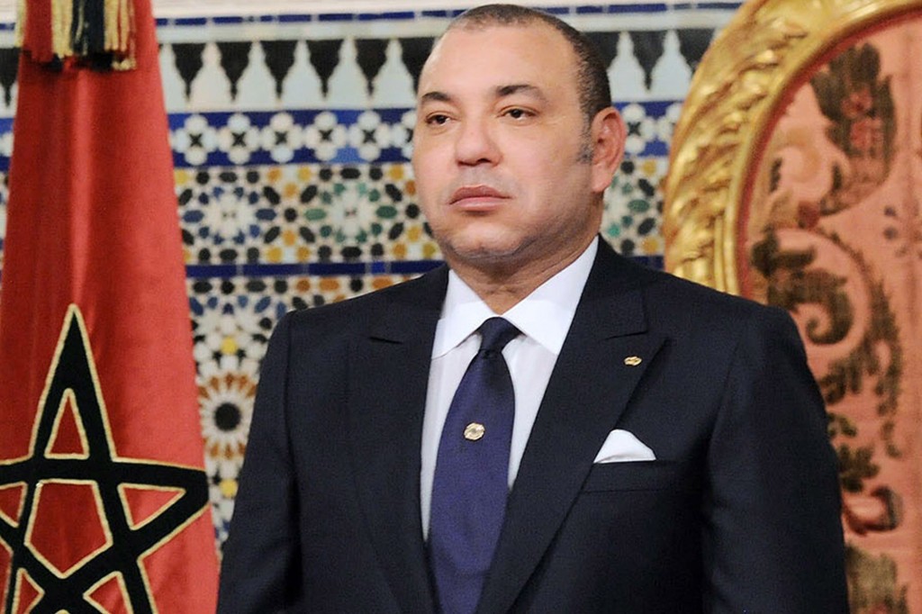 A handout picture shows Morocco's King Mohammed VI giving a speech to mark the 60th anniversary of the People and the King's Revolution in Rabat on August 20, 2013. AFP PHOTO / Azzouz BoukallouchAZZOUZ BOUKALLOUCH/AFP/Getty Images