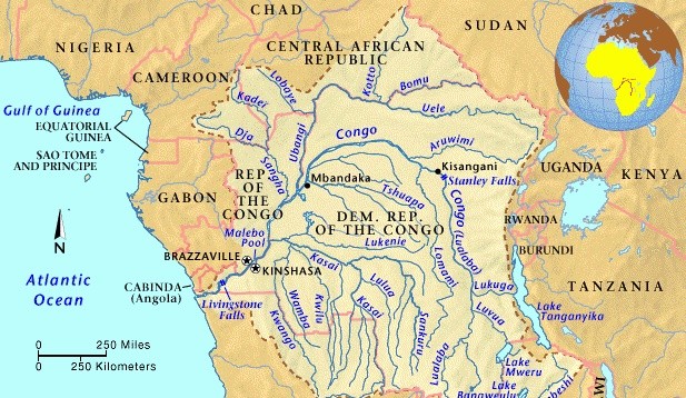 Congo River Africa Map What Is Special About The Congo River Including Its Map And Animals