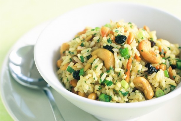 moroccan mixed nut rice
