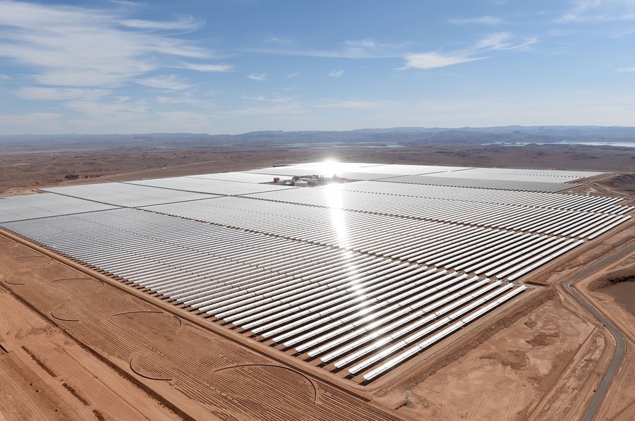 morocco solar plant