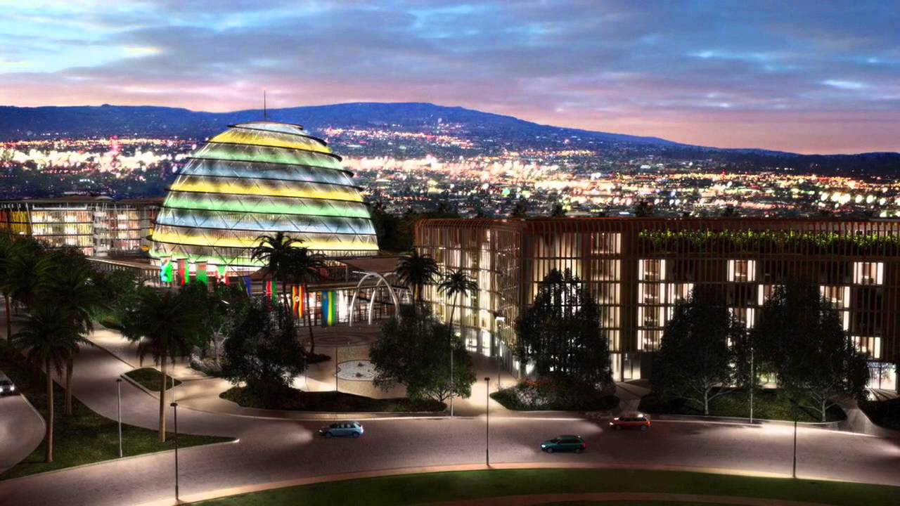 kigali african cities at night