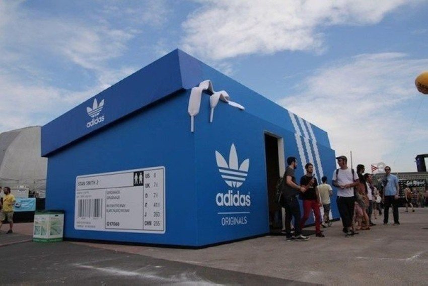 giant adidas shoe box