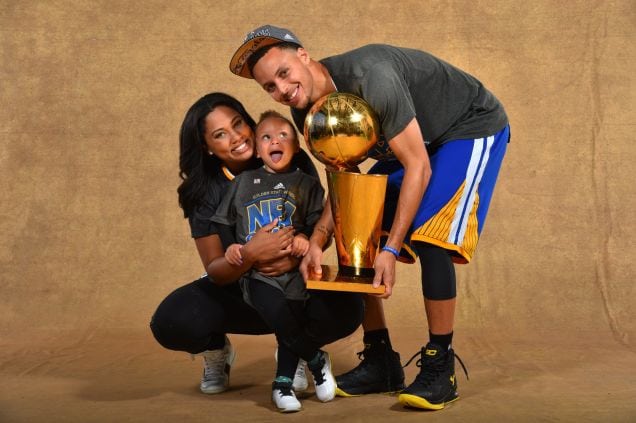 Stephen Curry and Family