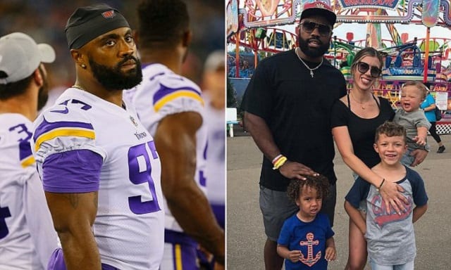 Everson Griffen and family