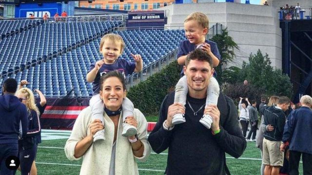 Inside Chris Hogan's Personal and the He Has With Wife Ashley Boccio