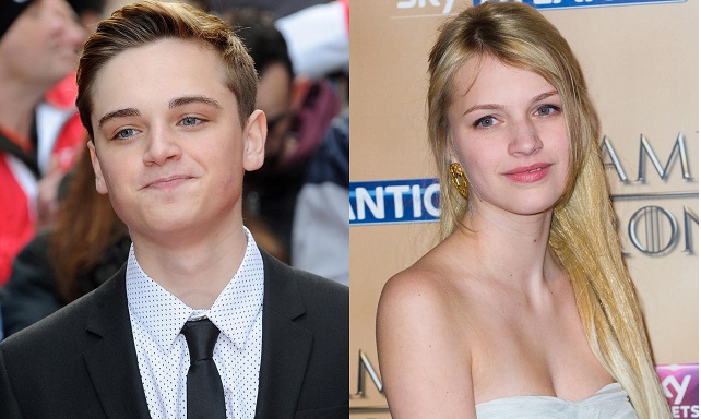 Nell Tiger Free and Dean-Charles Chapman