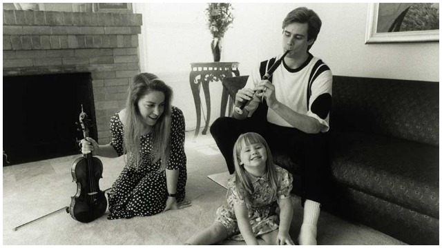 Melissa Womer, Jim Carrey and daughter Jane Erin