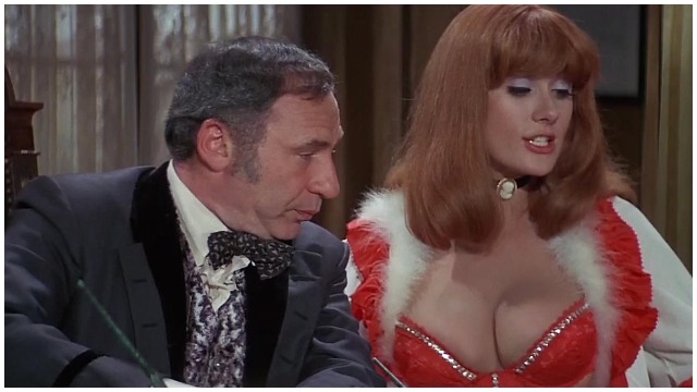 Who played miss stein in blazing saddles