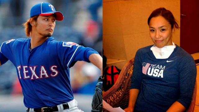 NISHINOMIYA, Japan - Farsad Darvish (L) and his wife Ikuyo (R), parents of  Tohoku High School ace Yu Darvish, who would later become pro club Nippon  Ham Fighter pitcher, root for their