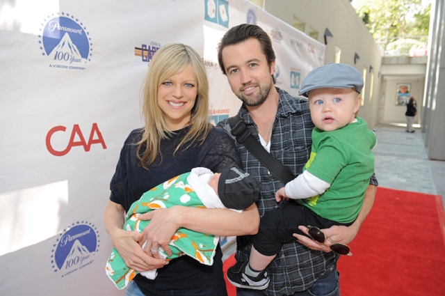 Kaitlin Olson and Rob McElhenney