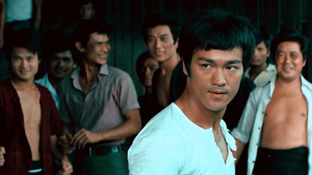 Bruce Lee in a scene of The Big Boss