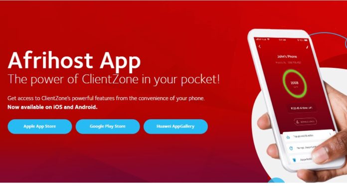 Afrihost Clientzone