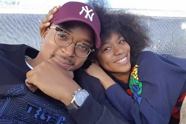 Maps Maponyane and Nomzamo Mbatha