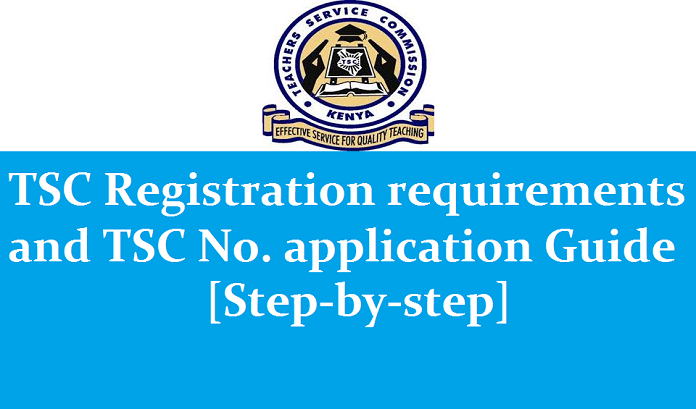 TSC Number Application