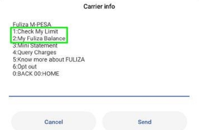 Fuliza M-Pesa Loan