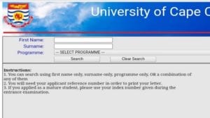 How to Login to UCC Student Portal and Ways to Check the Admission List