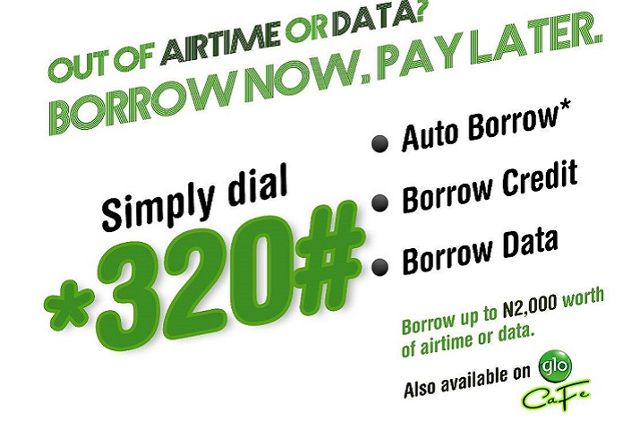 how to borrow Glo airtime