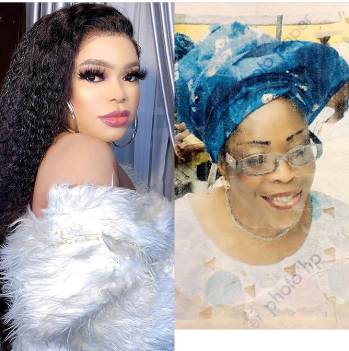 Bobrisky's mum