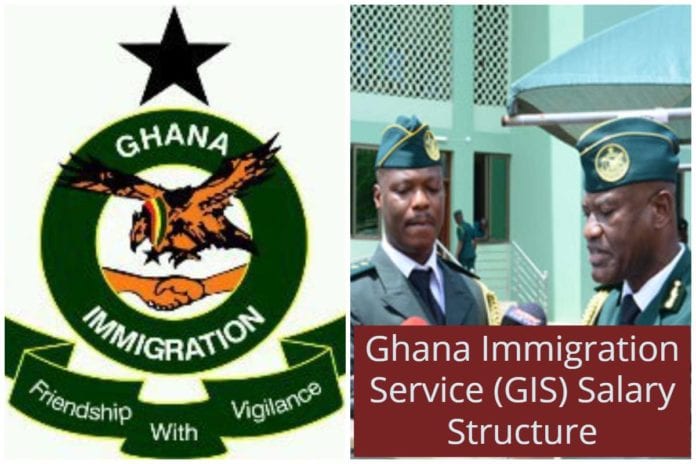 Ghana Immigration Service (GIS) Ranks and Salary Structure