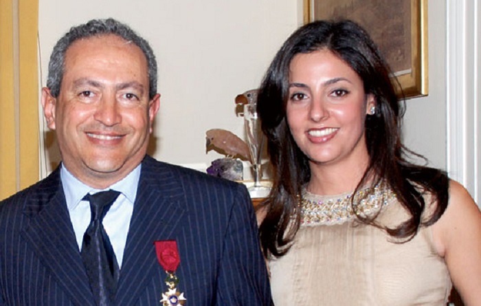 Nassef Sawiris and Sherine Magar Sawiris