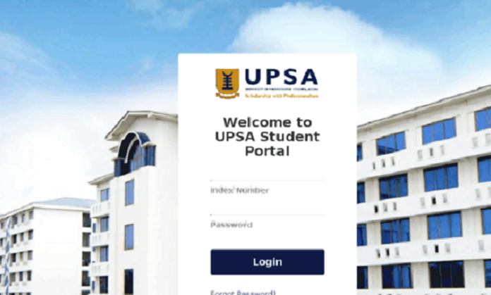 upsa student portal