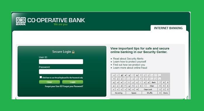Co-Operative Bank Of Kenya Internet banking