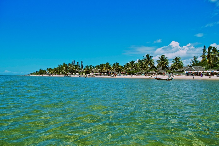 white sand beach