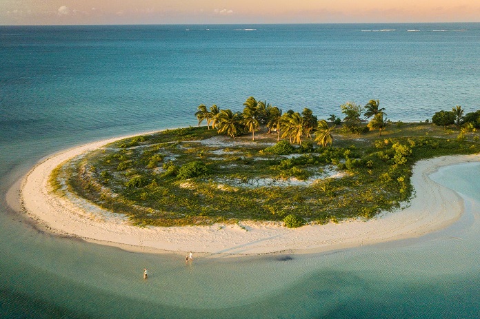 white sand beach