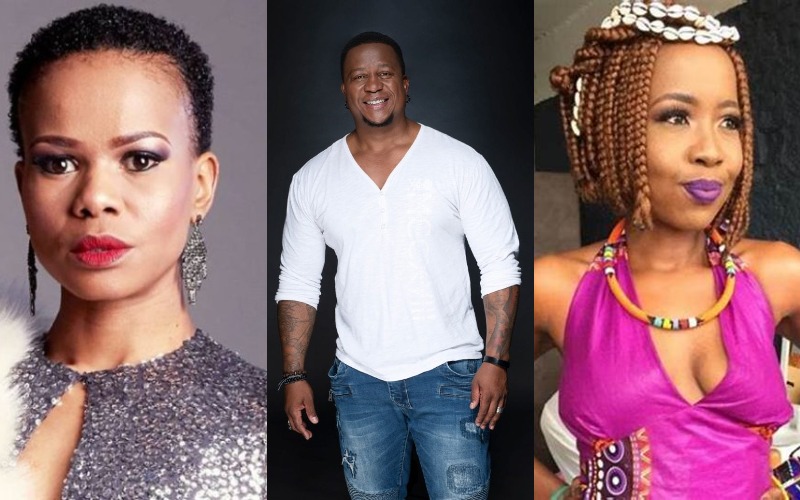 Tsholo Mosaka, DJ Fresh and Ntsiki Mazwai