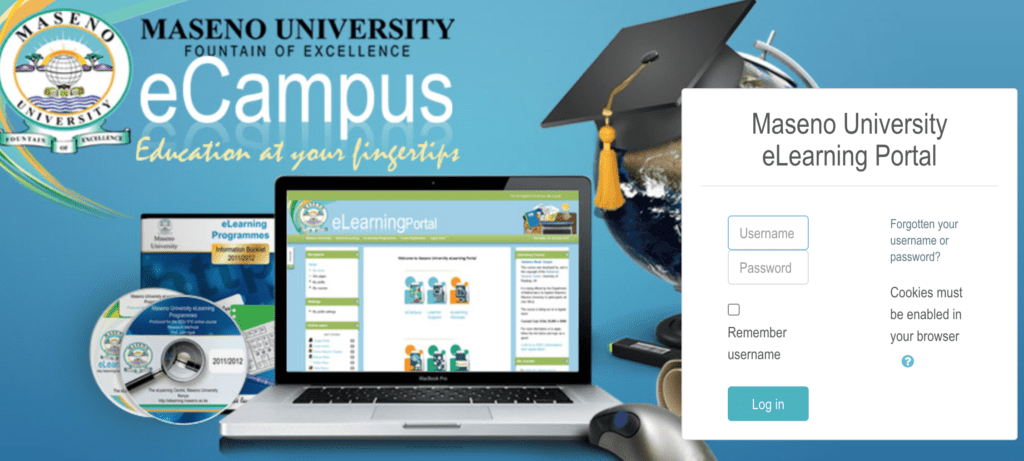 How To Login To Maseno University Elearning Portal And What You Can Do On It