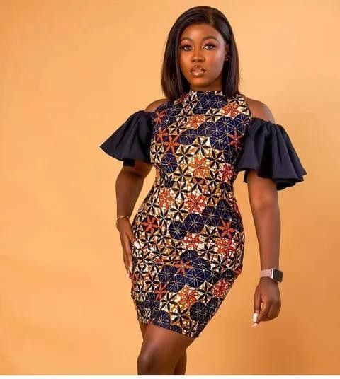 Simple ankara gown store styles for ladies