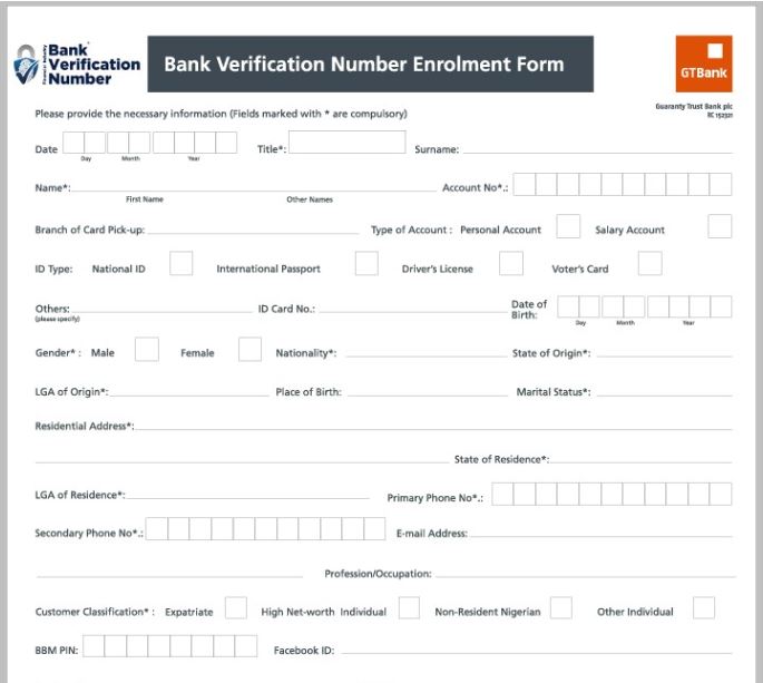 How to Register and Get Your BVN Number In Nigeria