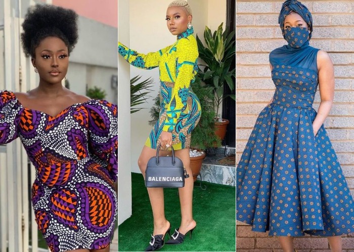 71 Beautiful Simple Ankara Gown Styles For 2024 | ThriveNaija | Ankara gown  styles, Short gowns, Ankara short gown styles