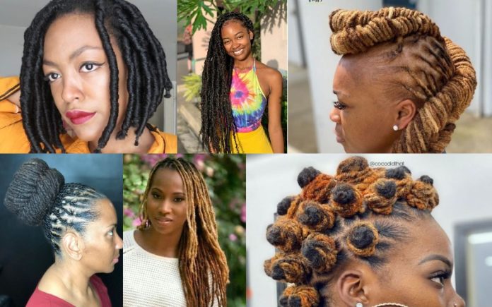40 Long and Short Dreadlocks Hairstyles for Ladies
