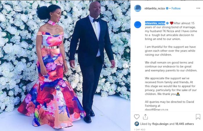 The Times Nhlanhla Nciza Spent With Former Husband Thembinkosi and The ...