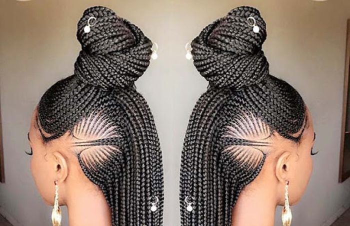 40 Best African Straight-Up Hairstyles for Black Ladies