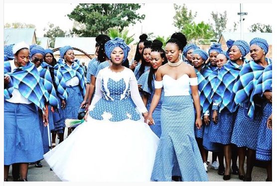 Tswana Traditional Wedding Dresses