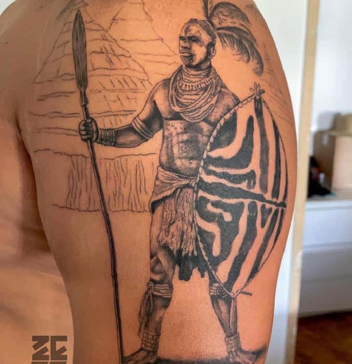 20 African Warrior Tattoos with Their Meanings