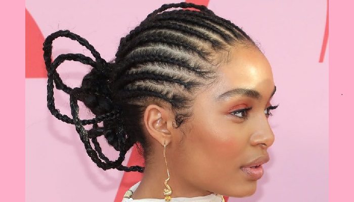 cornrow Afro hairstyles